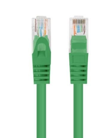 Patchcord kat.5e UTP 1m zielony 10-pak PCU5-20CC-01
