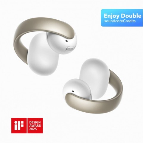 Słuchawki Soundcore AeroClip Bluetooth białe