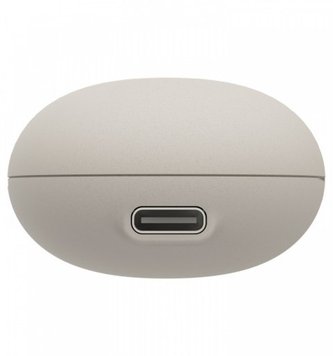 Słuchawki dokanałowewe do snu/podcast białe