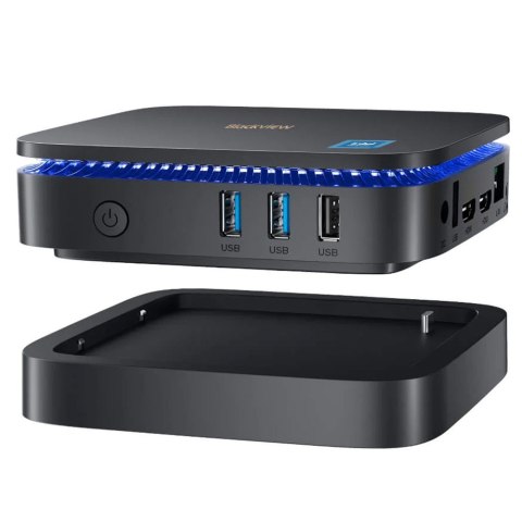 Mini PC MP60 N150 16GB 1TB Win 11 Pro Czarny