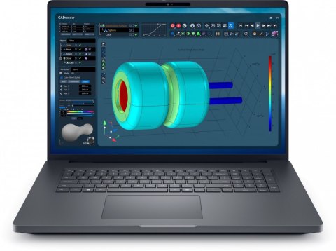 Stacja robocza Dell Pro Max 18 Plus MB18250 W11P U9-285HX|32GB|1TB|Nvidia RTX PRO 3000|FgrPr & SmtCd |Cam|WLAN + BT|18.0" QHD+|B