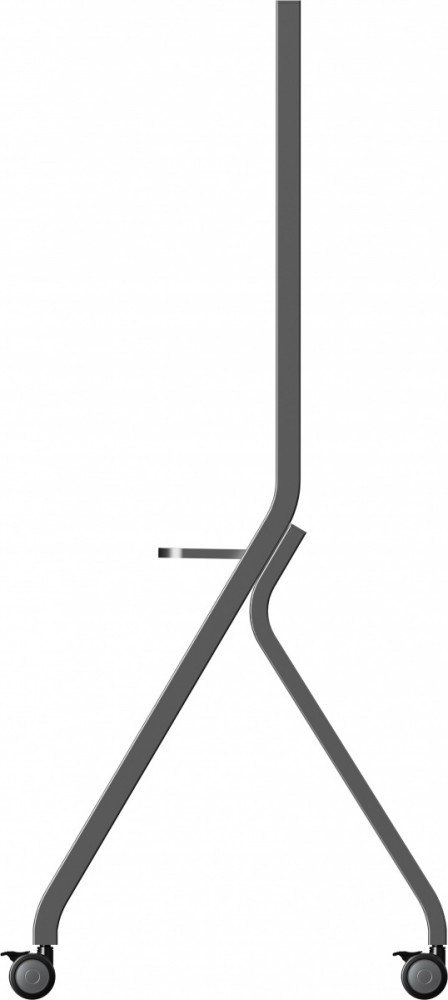 Stojak na kółkach MD-CART02-S1 55-86 cali Czarny