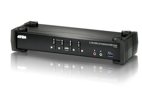 Przełącznik4 portowy USB 3.0 4K DP KVMP Switch CS1924-AT-G Przełącznik4 portowy USB 3.0 4K DP KVMP Switch CS1924-AT-G