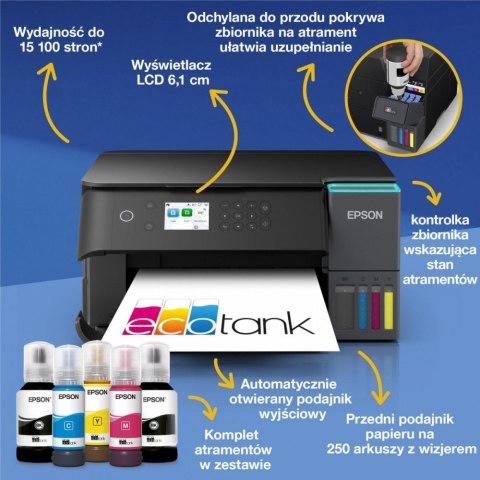 Urządzenie wielofunkcyjne L6360 ITS A4/35ppm/W(LAN)/100k stron/czarna