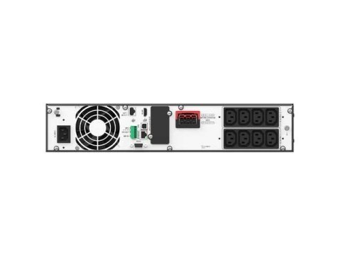 Zasilacz awaryjny On-Line Rack 3000VA 8xIEC C13 USB-B RS-232 LCD 2U