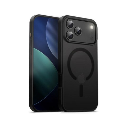 Etui Hybrid Frost MAG Cover iPhone 17 Pro Max MagSafe Czarne