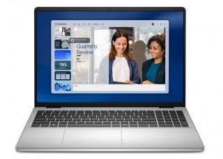 Laptop Dell 16 DC16256 W11P R7-350|32GB|1TB|AMD Radeon|FgrPr|WLAN+BT|16.0 FHD+|Backlit Kb|4C|65W|3YPS Platinum Silver (Metal)