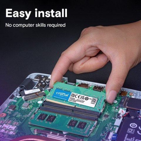 Pamięć do notebooka DDR4 SODIMM 32GB/3200 (1*32GB) CL22 Tray Pamięć do notebooka DDR4 SODIMM 32GB/3200 (1*32GB) CL22 Tray