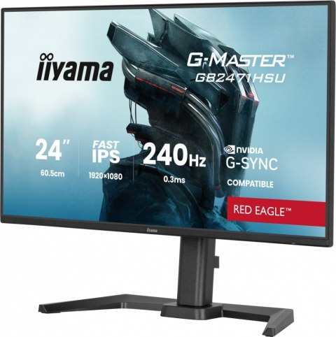 Monitor 23,8 cala GB2471HSU-B1 IPS,FHD,240Hz,2xHDMI,DP,1xUSB 3.2, 1xUSB C, Adaptive G-SYNC - 1920 x 1080 @48-240Hz DisplayP