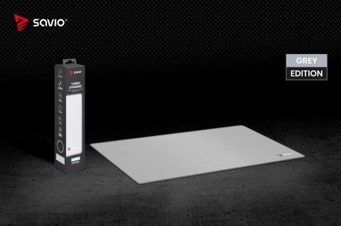 Podkładka 700 x 300 x 3 mm Turbo Dynamic Grey Edition L SAVIO