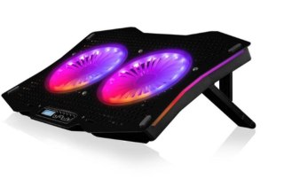 Podstawka chłodząca pod laptopa CF18 RGB SILENT FAN czarna