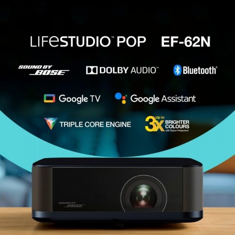 Projektor EF-62N x4K PRO-UHD/700L/5m:1/1.6kg niebieski