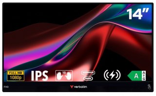 Przenośny monitor dotykowy Light zasilany bezprzewodowo Full HD