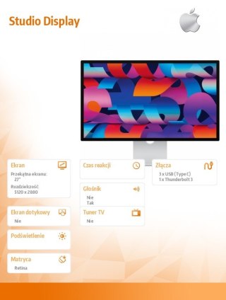 Studio Display - Nano-Texture Glass - Podstawka z regulacją pochylenia oraz wysokości