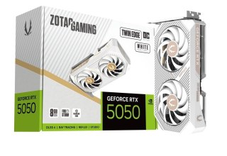 Karta graficzna GeForce RTX 5050 TWIN EDGE OC 8GB GDDR6 128bit 3DP/HDMI biała