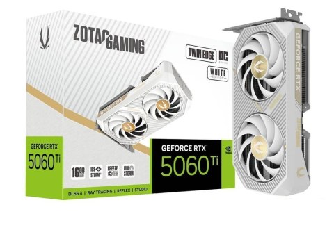 Karta graficzna GeForce RTX 5060 Ti 16GB TWIN EDGE OC GDDR7 128bit biała