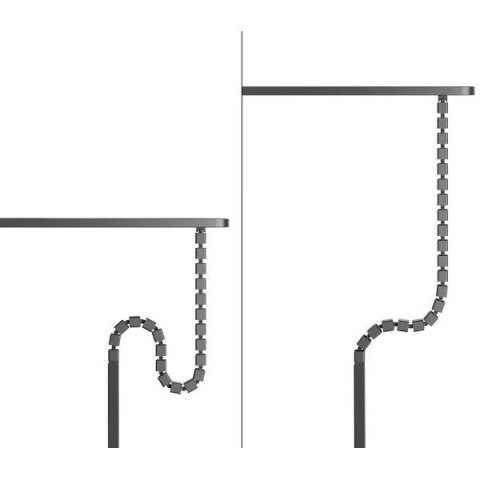 Organizer kabli ADS06-133BL