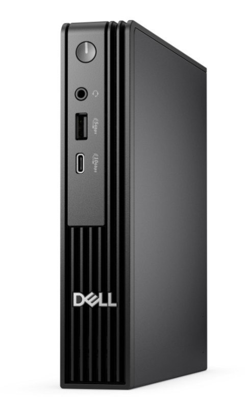 Komputer Dell Pro Micro QCM1255 W11Pro Ryzen 7 Pro 8700GE/1x16GB/512GB/Integrated/WLAN + BT/Kb/90W/TPM/3YPS