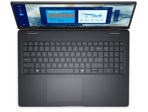 Laptop Dell Pro 16 PC16250 W11P C7 150U/16GB/512GB/FgrPr/FHD IR Cam&Mic/WLAN+BT/16.0 FHD+/BcklKb/3C/YPS3 Magnetite color, textur