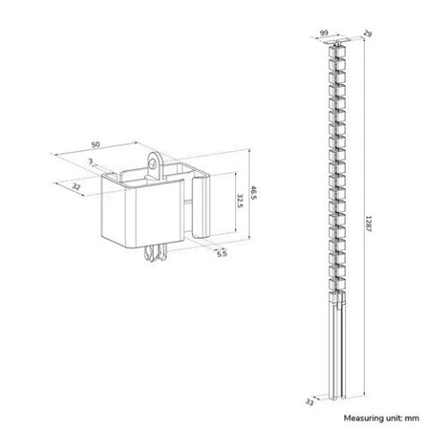 Modul kablowy elastyczny ADS06-133WH
