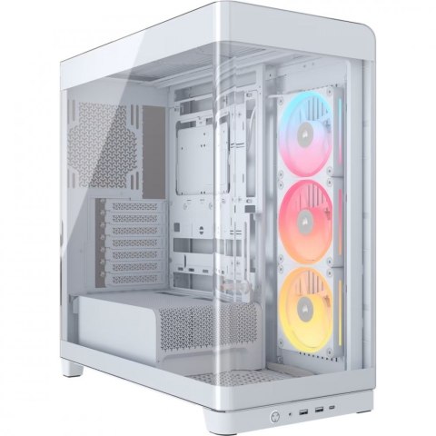 Obudowa FRAME 4500X LX-R RGB Biała Mid Tower ATX