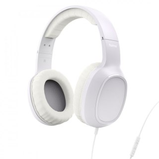 Słuchawki nauszne Fun C z mikrofonem białe