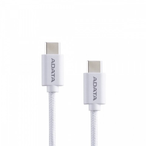 Kabel USB-C do USB-C 2.0/100W 100cm biały