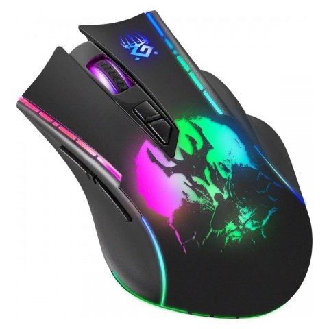 Mysz gamingowa bezprzewodowa KRONOS GM-695 RF 1600DPI 7P