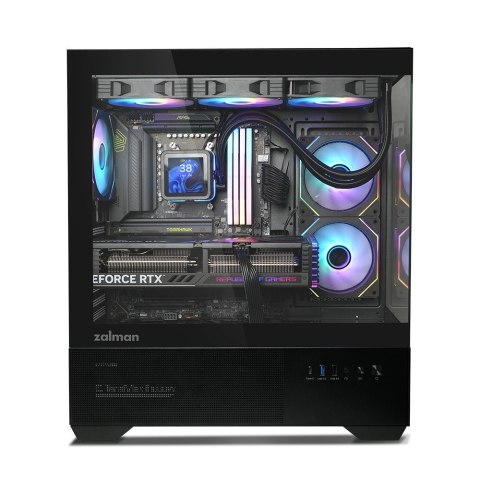 Obudowa CHRONIX V2 Mid Tower ARGB fan x3 czarna