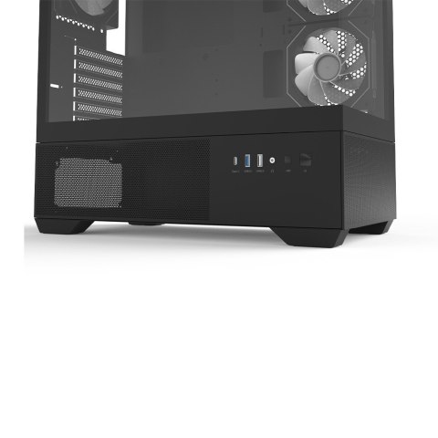 Obudowa CHRONIX V2 Mid Tower ARGB fan x3 czarna