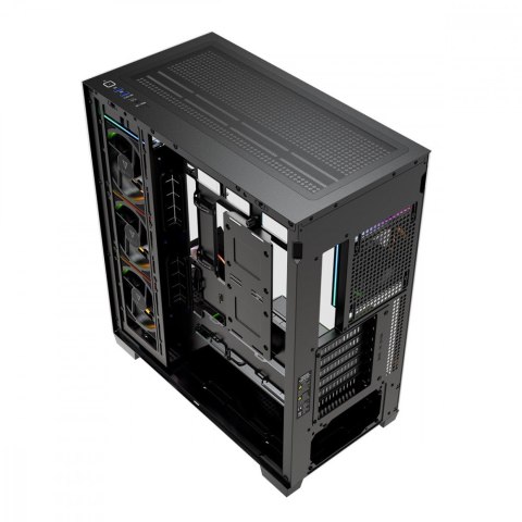 Obudowa PC VOLCANO STELLAR PLUS ARGB MIDI 5F Czarna