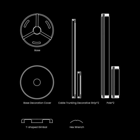 Uchwyt do projektora 4K P082