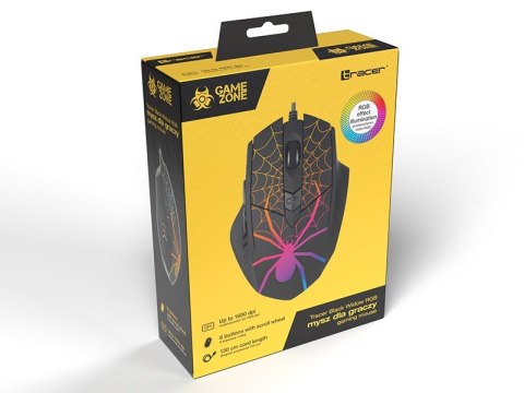 Mysz GAMEZONE Black Widow USB