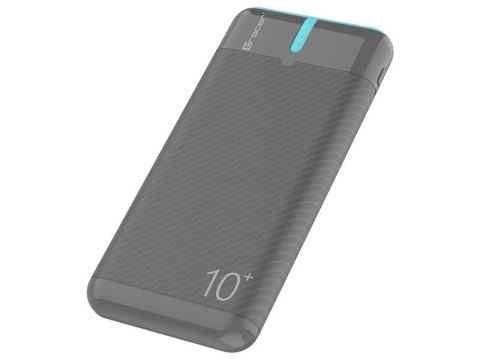 PowerBank EnerGo 10000mAh szaro-niebieski