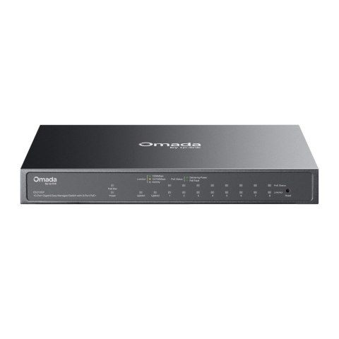 Przełącznik zarządzalny ES210GP Omada 10-Port Gigabit Easy Managed Switch with 8-Port PoE+