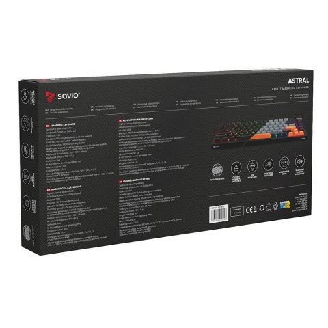Klawiatura magnetyczna ASTRAL Black OUTEMU White jade RGB