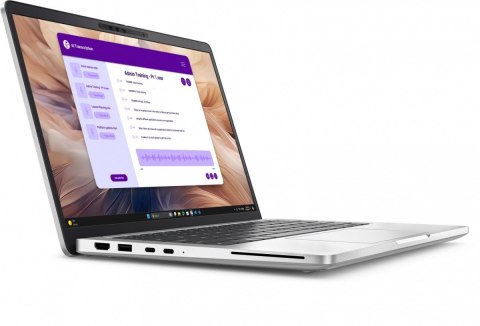 Laptop Dell Pro 13 Plus PB13250 W11P U7-266V/16GB/512GB SSD CL25/FgrPr&SmtCd/IRCam&Mic/5G LTE+BT/13.3 FHD+/BcklKb/3C/vPro/3YPS