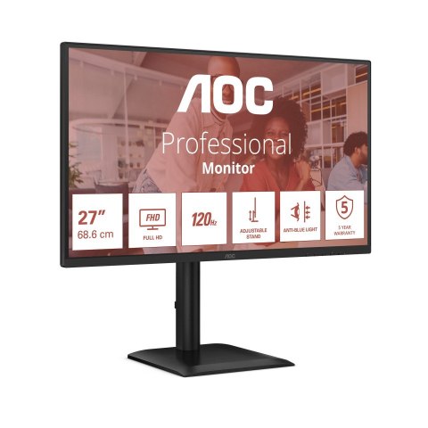 Monitor 27 cali 27E4CV IPS 120 Hz HDMI DP USB-C RJ45