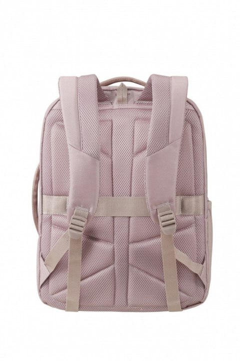 Plecak kabinowy na laptopa 15.6 cala Guardit Classy M różowo-szary