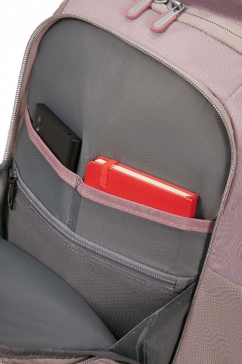 Plecak na laptopa 14.1 cala Guardit Classy różowo-szary