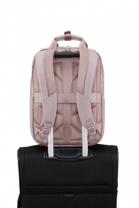 Plecak na laptopa 14.1 cala Guardit Classy różowo-szary