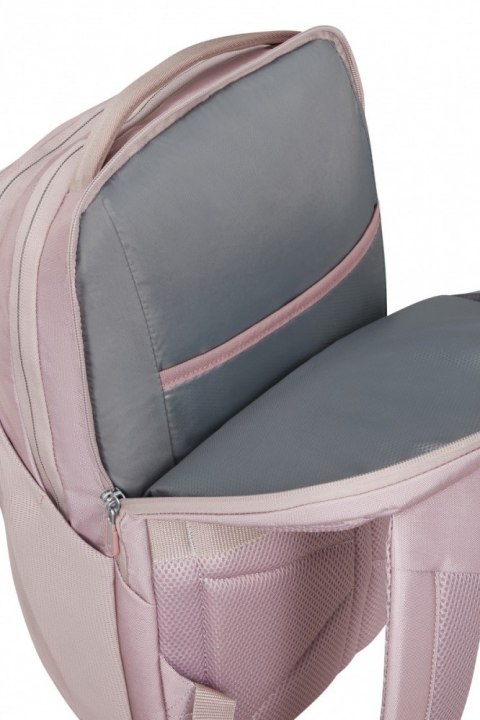 Plecak na laptopa 15.6 cala Guardit Classy różowo-szary