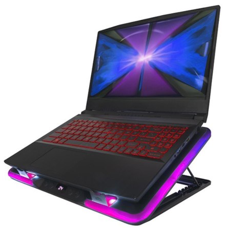 Podstawka chłodząca Gamezone Snowman Pro 17 cali RGB