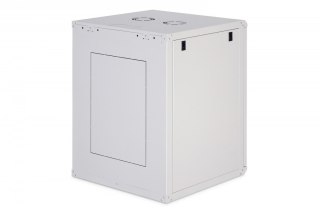 Szafa sieciowa wisząca Dynamic 19" 16U rack 785x600x600mm, drzwi szyba, szary, niezłożona, 60kg
