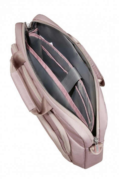 Torba na laptopa 15.6 cala Guardit Classy różowo-szara