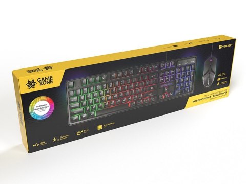 Zestaw mysz i klawiatura Gamezone Boost USB