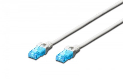 Patch cord U/UTP kat.5e PVC 7m Biały Patch cord U/UTP kat.5e PVC 7m Biały