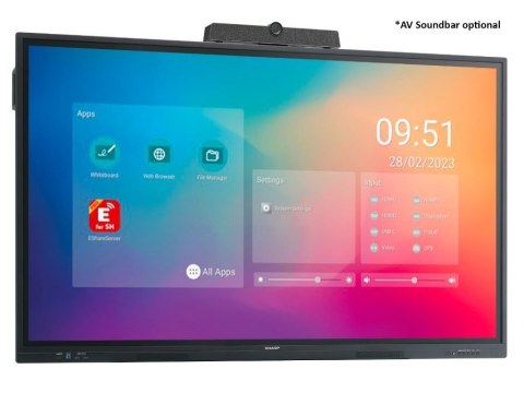 Monitor dotykowy PN-LC862 86 cali UHD 450cd/m2 20 touch points