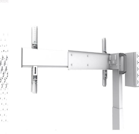 Adapter z podwójnym ekranem ADM-875WH2 ADAP.2XLCD 42-65 cali X2