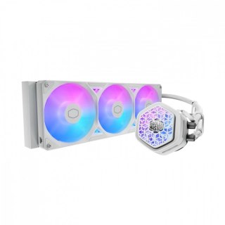 Chłodzenie wodne MasterLiquid 360 Atmos II VRM Fan ARGB białe
